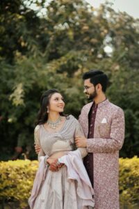 Indian couple candid pre-wedding photoshoot packages in Ghaziabad and delhi ncr .